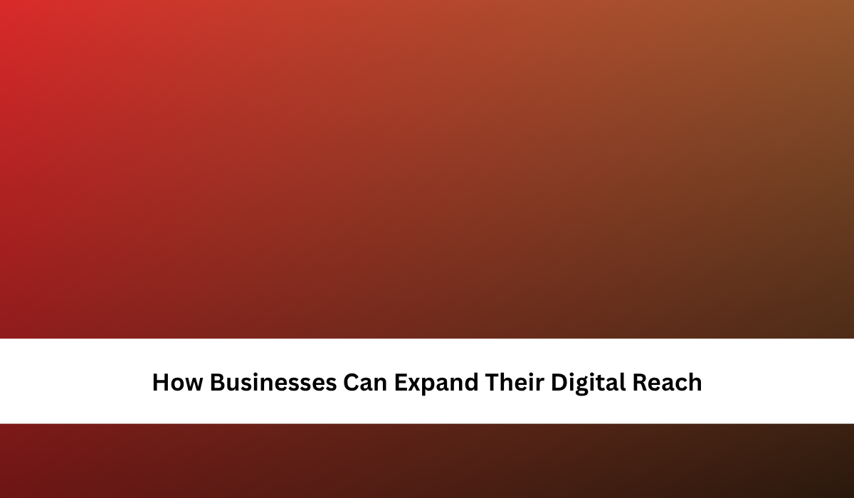 How Businesses Can Expand Their Digital Reach